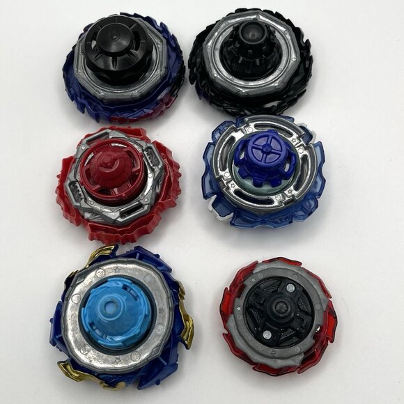Authentic Hasbro Beyblade Burst Turbo Lot Phoenix, Valtryek, Luinor + Launchers - Picture 5 of 11